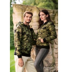 Hanorac de dama CAMO ZIPPER