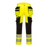 Hi -Vis Pantaloni cu buzunare detasabile