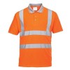 Tricou polo HI-VIS cu maneca scurta