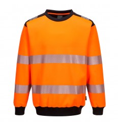 Hanorac cu guler PW3 Hi-Vis