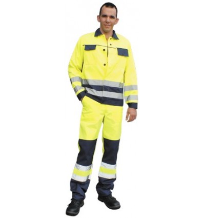 Pantalon de talie impermeabil Hi Vis