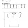 Tricou Polo pique de damă 200g