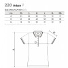 Tricou polo dama urban 200g