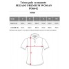 Tricou polo cu mansete 180g PEGASO
