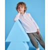 Tricou polo cu maneca lunga de copii 220g