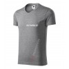 Tricou Slim cu guler in V